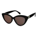 Toni - Cat-eye Black Sunglasses for Women