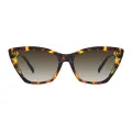 Rhoda - Cat-eye Tortoiseshell Sunglasses for Women