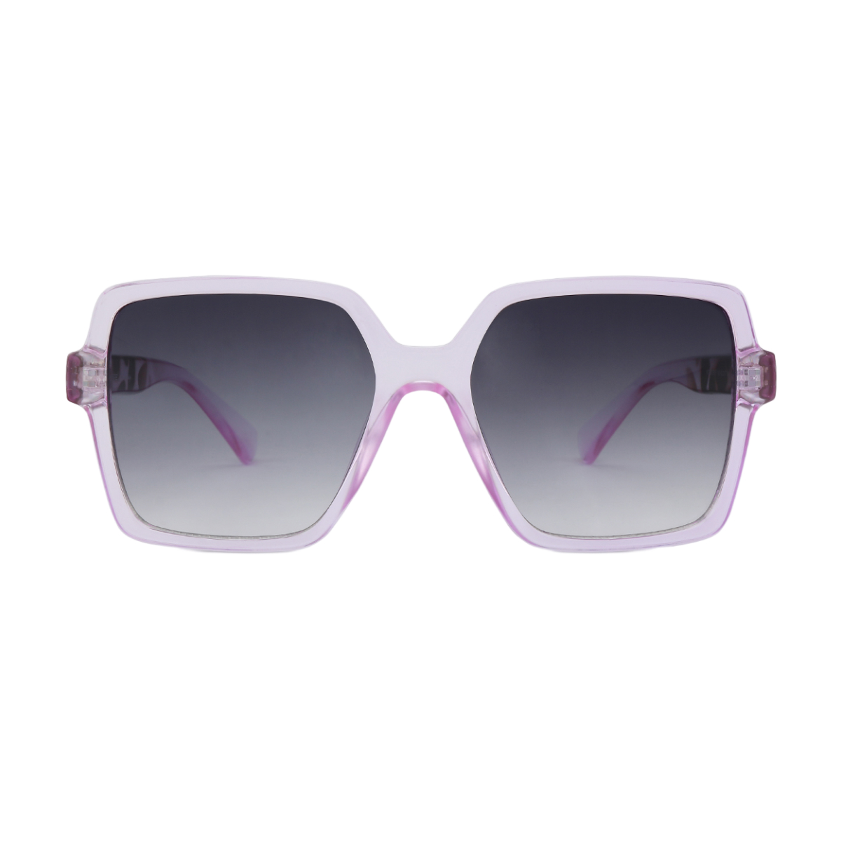 Square transparent cheap sunglasses