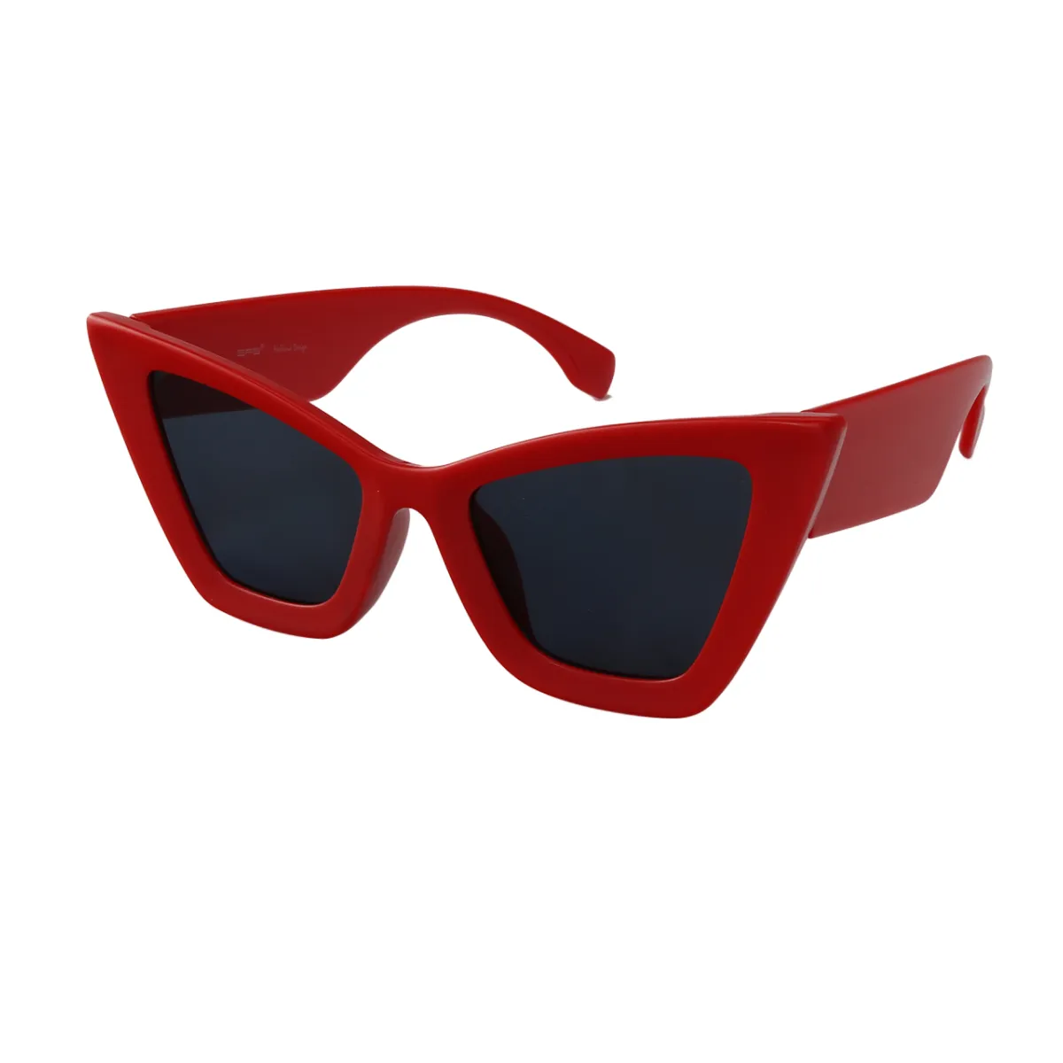 Vera - Cat-eye Red Sunglasses for Women