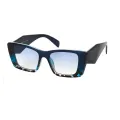 Jam - Square Blue Sunglasses for Women