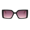 Baro - Square Pink Sunglasses for Women