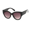 Alie - Oval Demi Sunglasses for Women