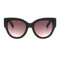 Alie - Oval Demi Sunglasses for Women