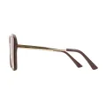 Mara - Oval Demi Sunglasses for Women
