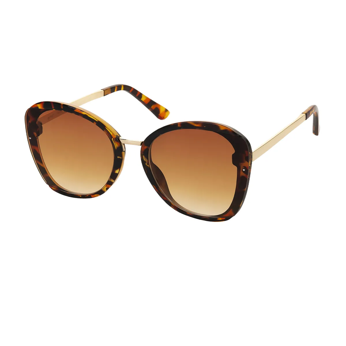 Mara - Oval Demi Sunglasses for Women