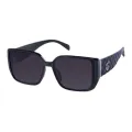Carrie - Square Black Sunglasses for Women