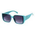Carrie - Square Blue Sunglasses for Women