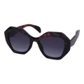 Bridget - Geometric Black Sunglasses for Women