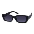 Suzanne - Square White Sunglasses for Women