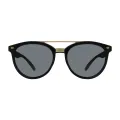 Rhode - Oval Blue Sunglasses for Women