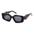 Beata - Geometric Black Sunglasses for Women
