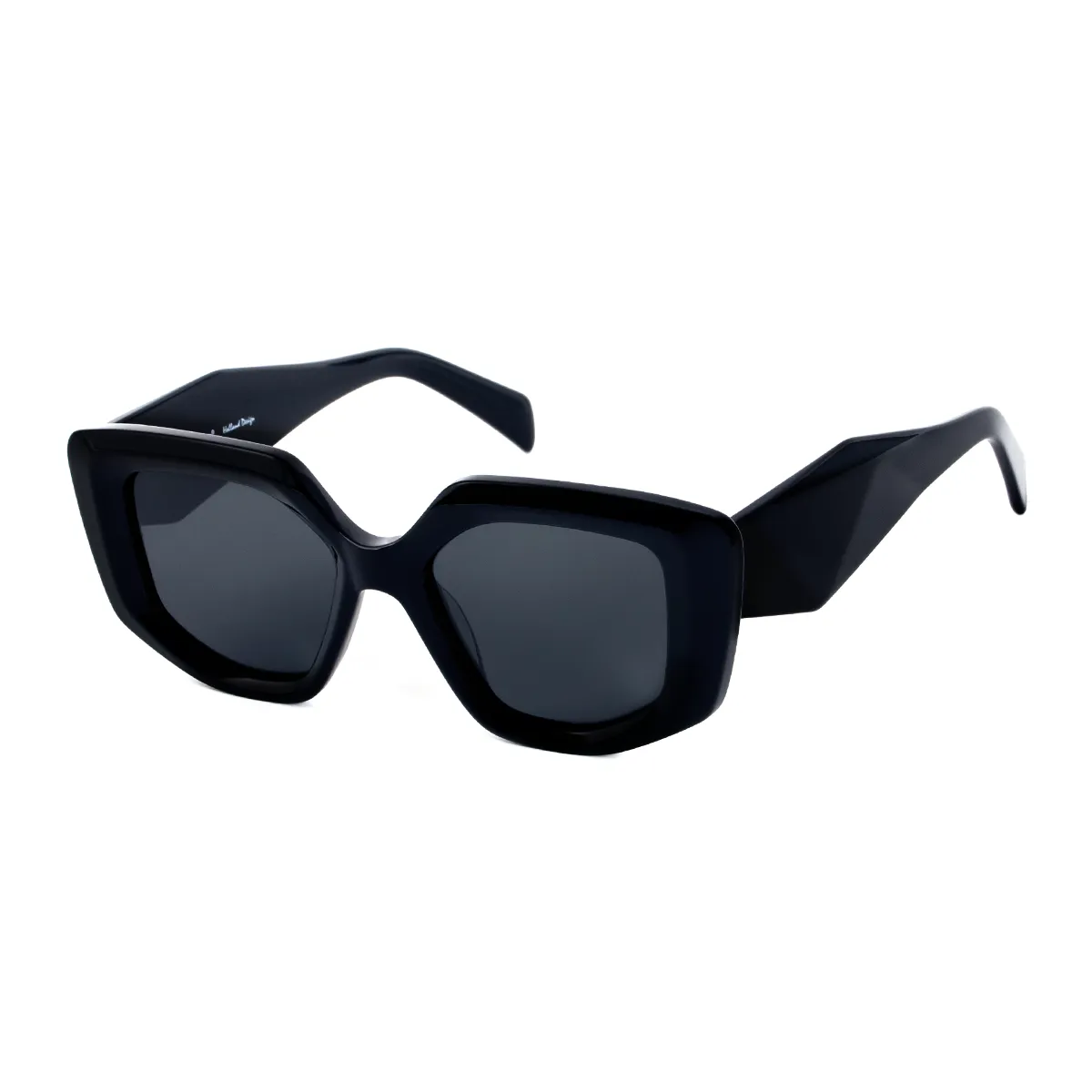 Brittany - Geometric Black Sunglasses for Women