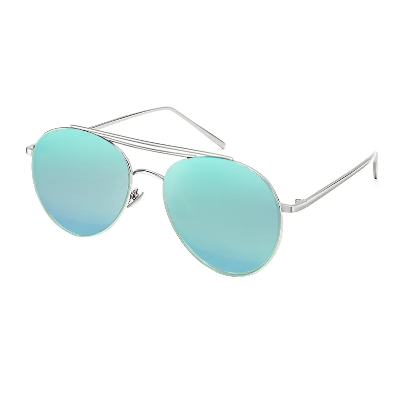 Sally - Aviator Silver Sunglasses for Women