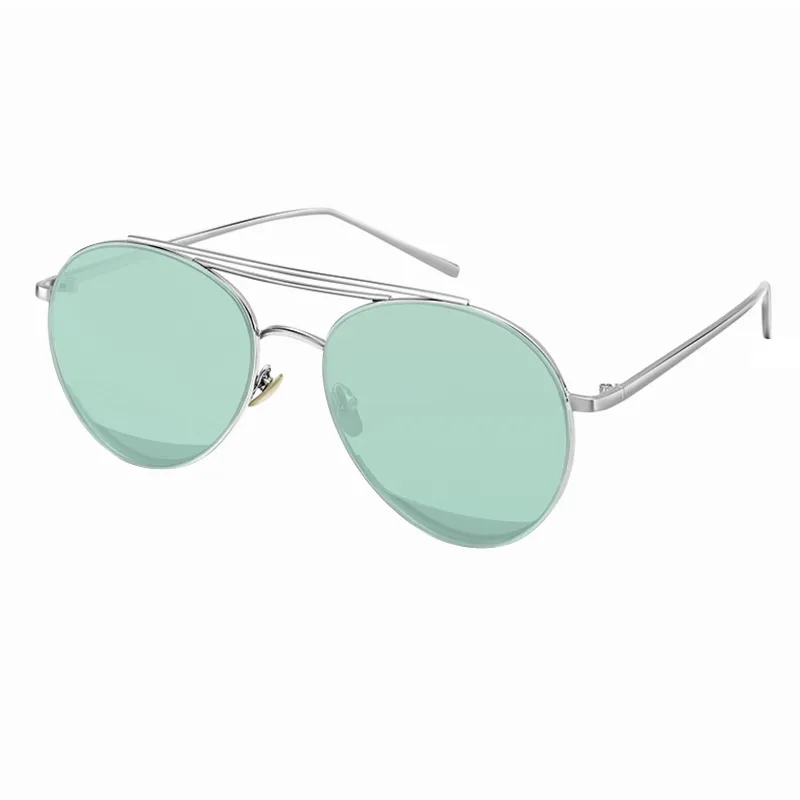 Sally - Aviator Silver Sunglasses for Women