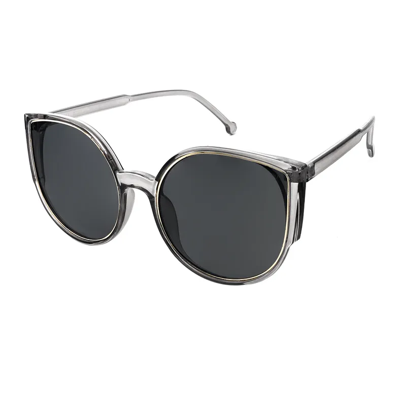 Gabriel - Cat-eye Gray Sunglasses for Women