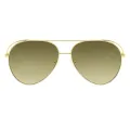 Agars - Aviator Silver Sunglasses for Women