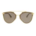 Conrad - Aviator Silver Sunglasses for Women