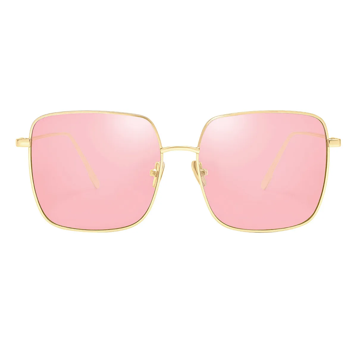 Fashion Square Gold  Sunglasses for Women & Men