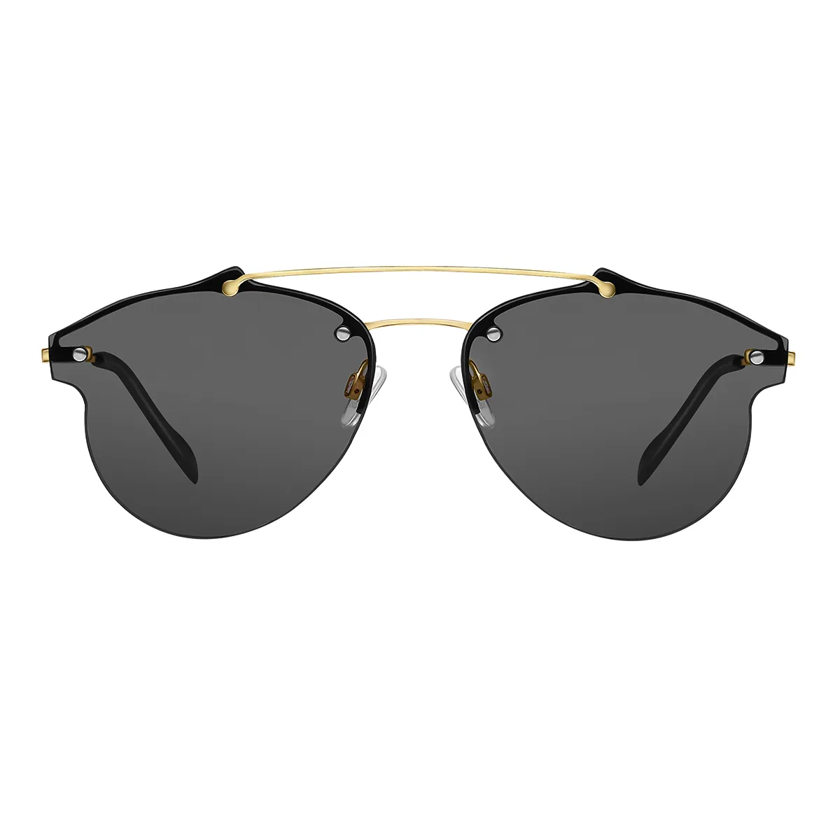 Fashion Aviator Gold/1  Sunglasses for Women & Men