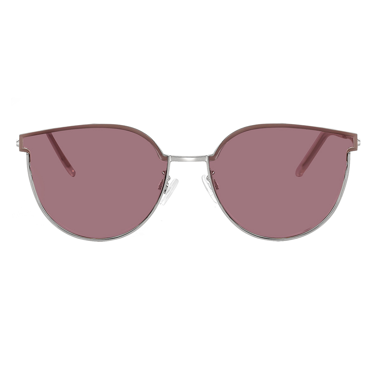 cat-eye silver1 sunglasses