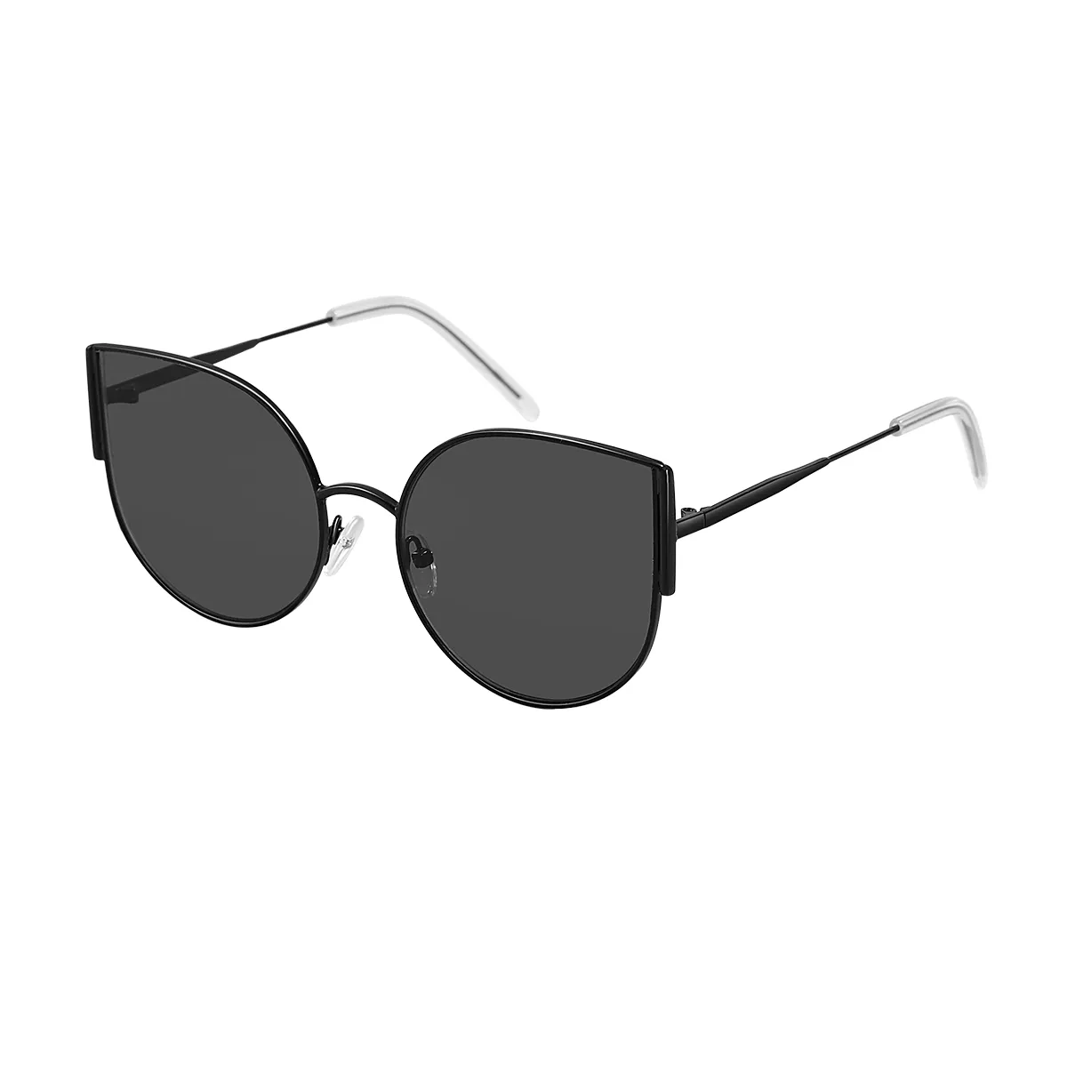 Muriel - Cat-eye Black Sunglasses for Women
