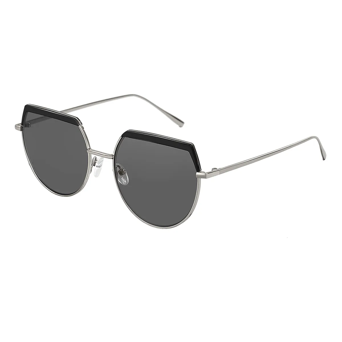 Cleo - Geometric Silver/3 Sunglasses for Women
