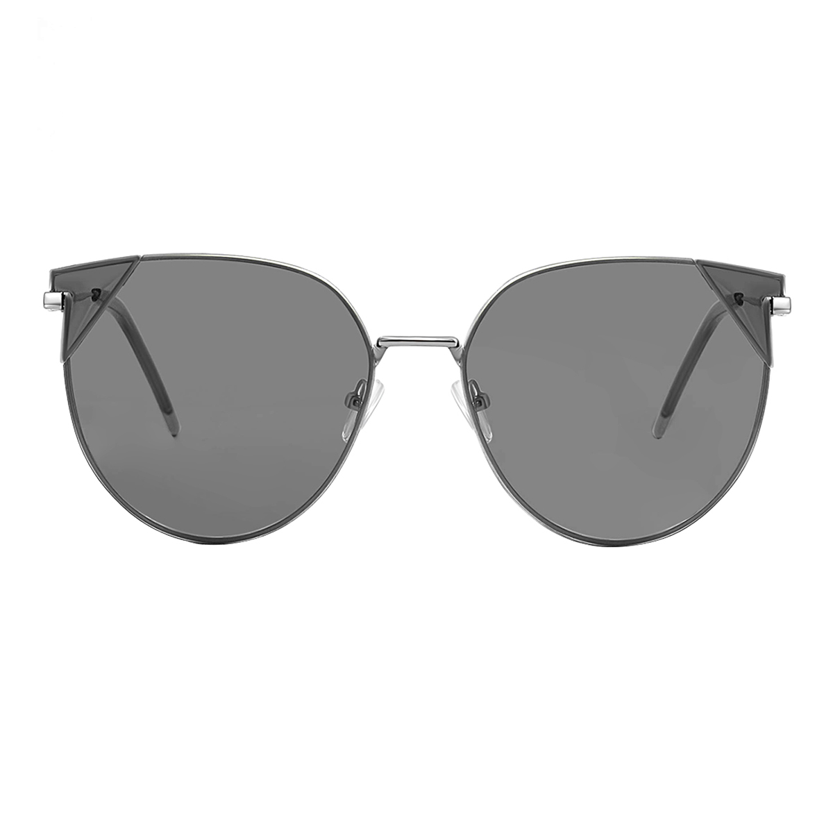 cat-eye silver1 sunglasses
