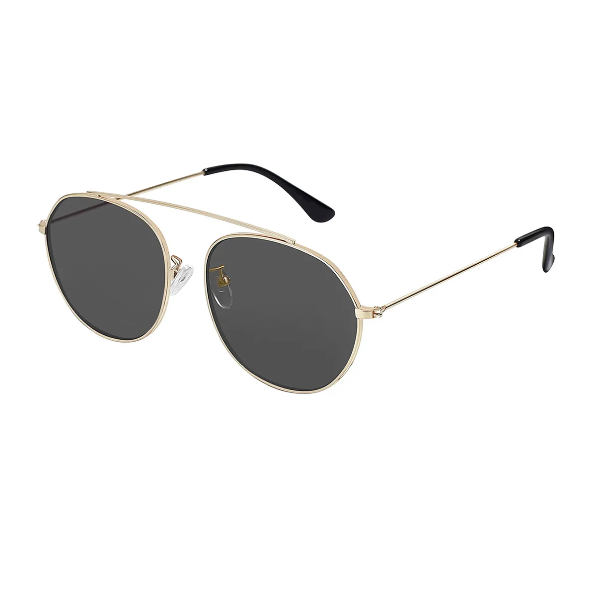 Belmar - Aviator Gold Sunglasses for Men & Women