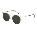 Inger - Aviator Gold/1 Sunglasses for Women