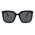 Elder - Browline Black Sunglasses for Men & Women