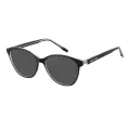 Tanya - Oval Transparent-Red Sunglasses for Men & Women