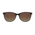 Finney - Oval Green Sunglasses for Men & Women