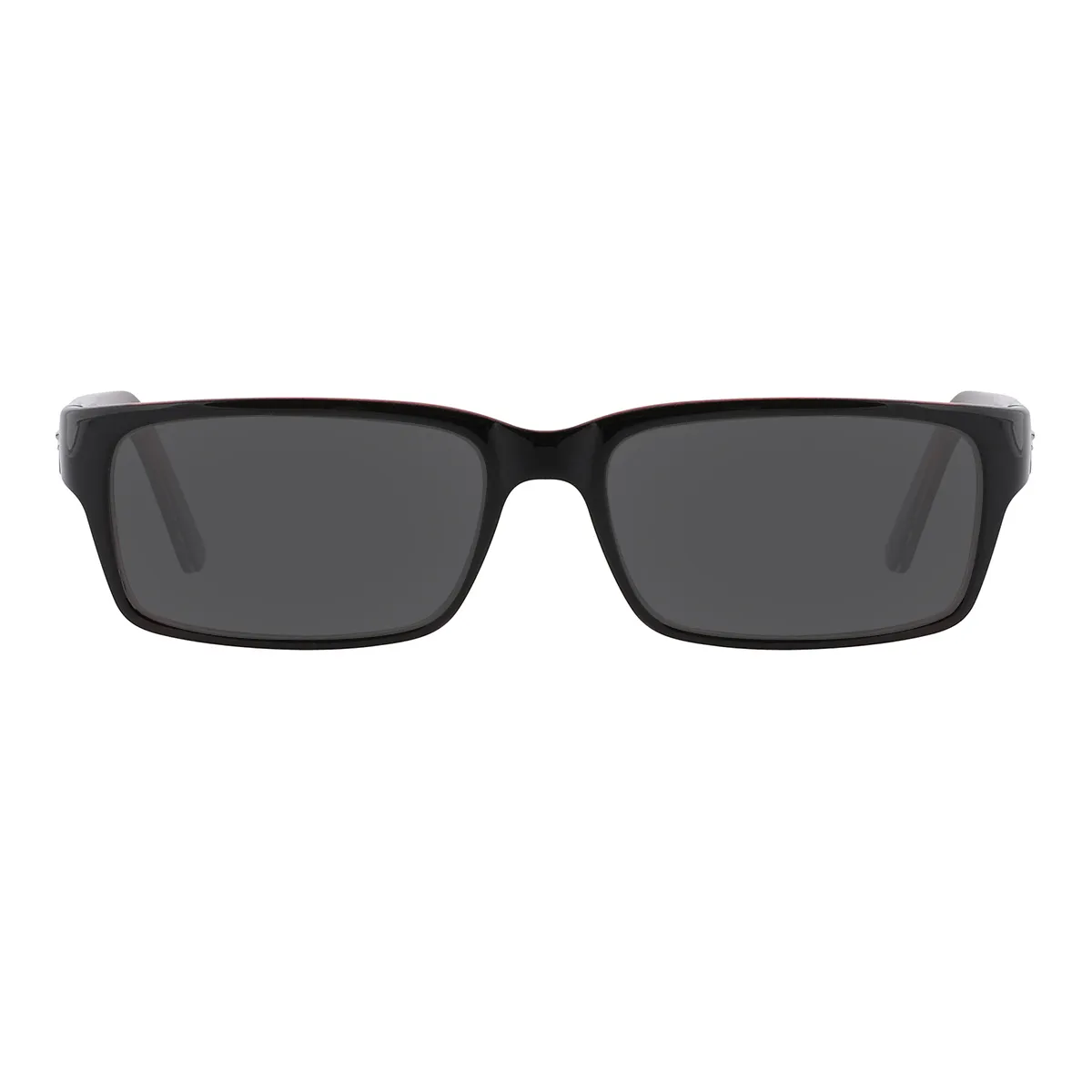 Classic Rectangle Black-Green  Sunglasses for Women & Men