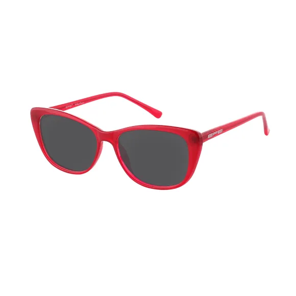 cat-eye red sunglasses