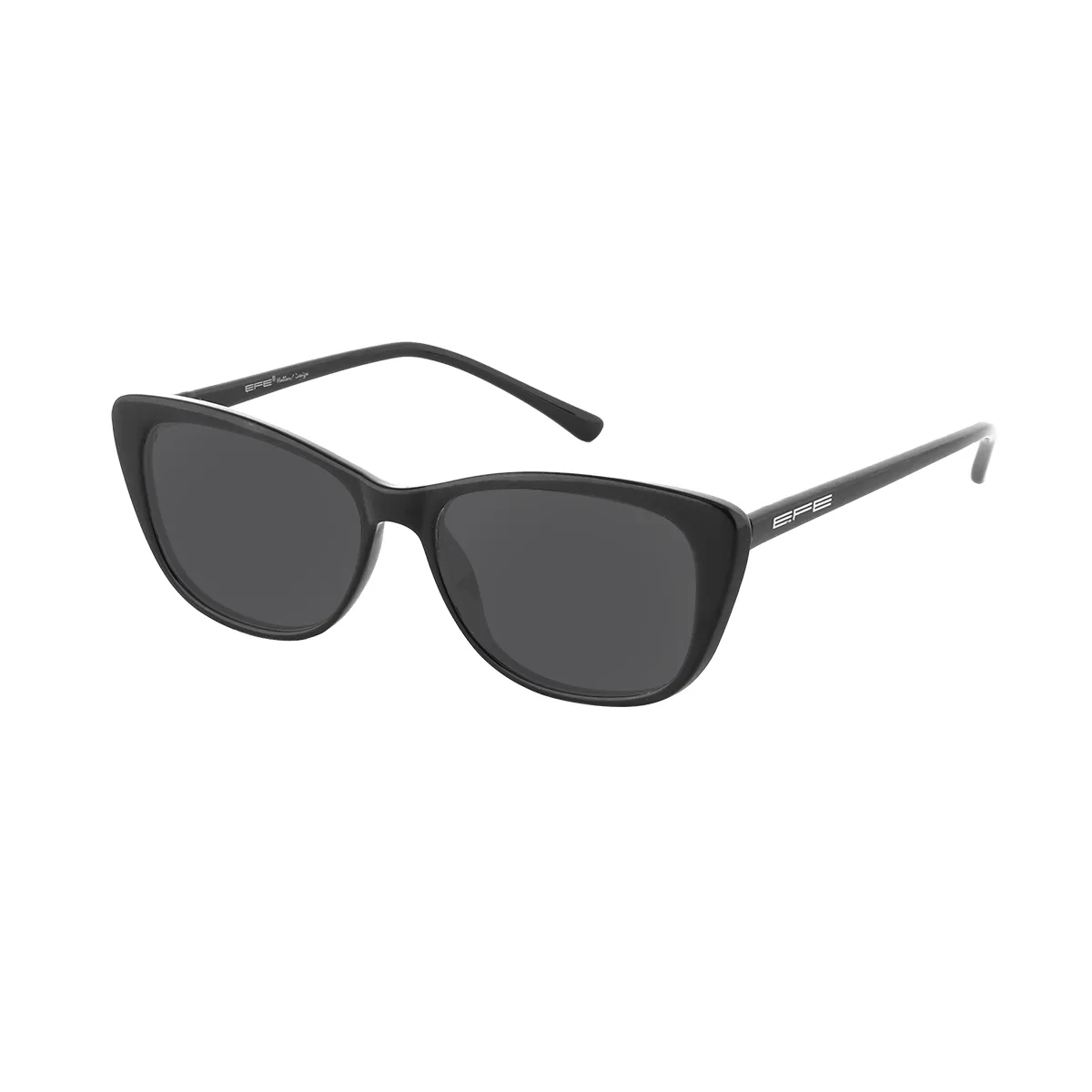 Angelina - Cat-eye Black Sunglasses for Women