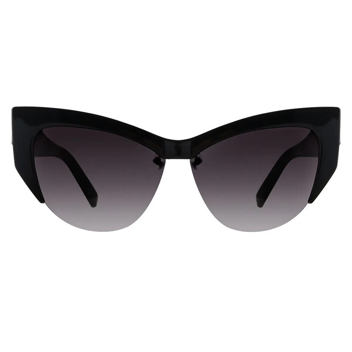 Classic Cat-eye Black  Sunglasses for Women