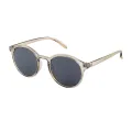 Randle - Round Clear Amber Sunglasses for Men & Women