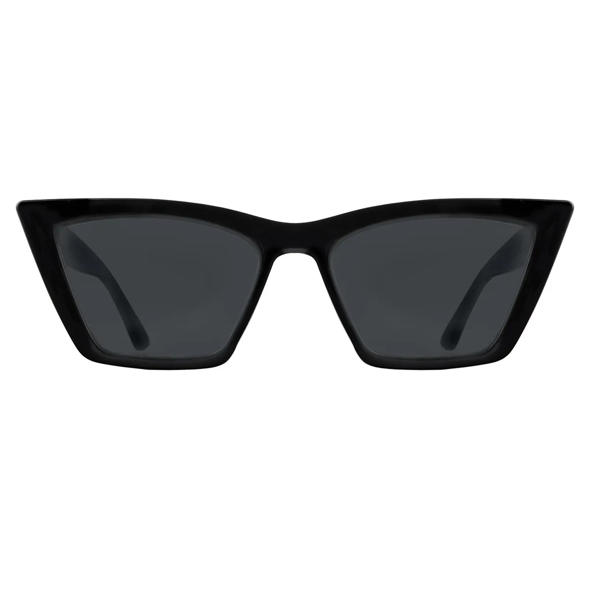Classic Rectangle Black  Sunglasses for Women