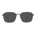 Blythe - Square Black Sunglasses for Men