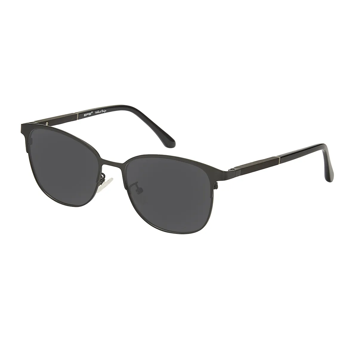 Craig - Browline Black Sunglasses for Men