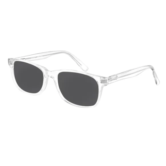 rectangle transparent sunglasses