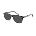 Dutton - Square Black Sunglasses for Men & Women