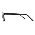 Dutton - Square Black Sunglasses for Men & Women