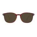 Marin - Rectangle Black Sunglasses for Men & Women