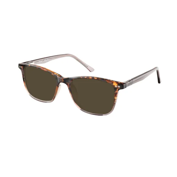 square demi-brown sunglasses