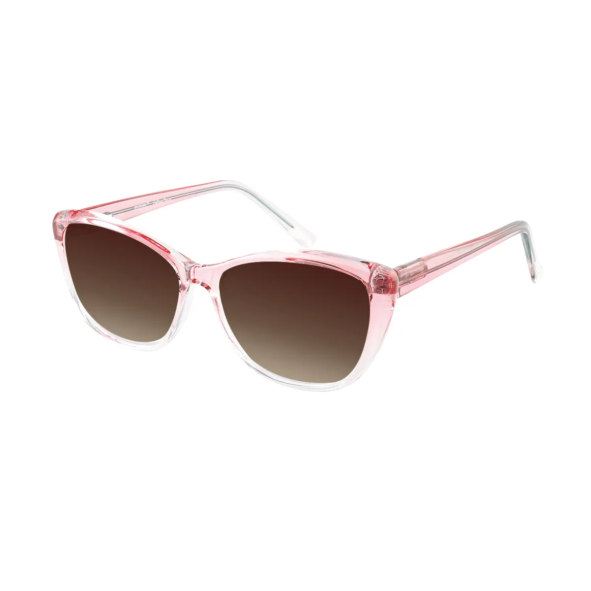 Abigail - Cat-eye Pink Sunglasses for Women