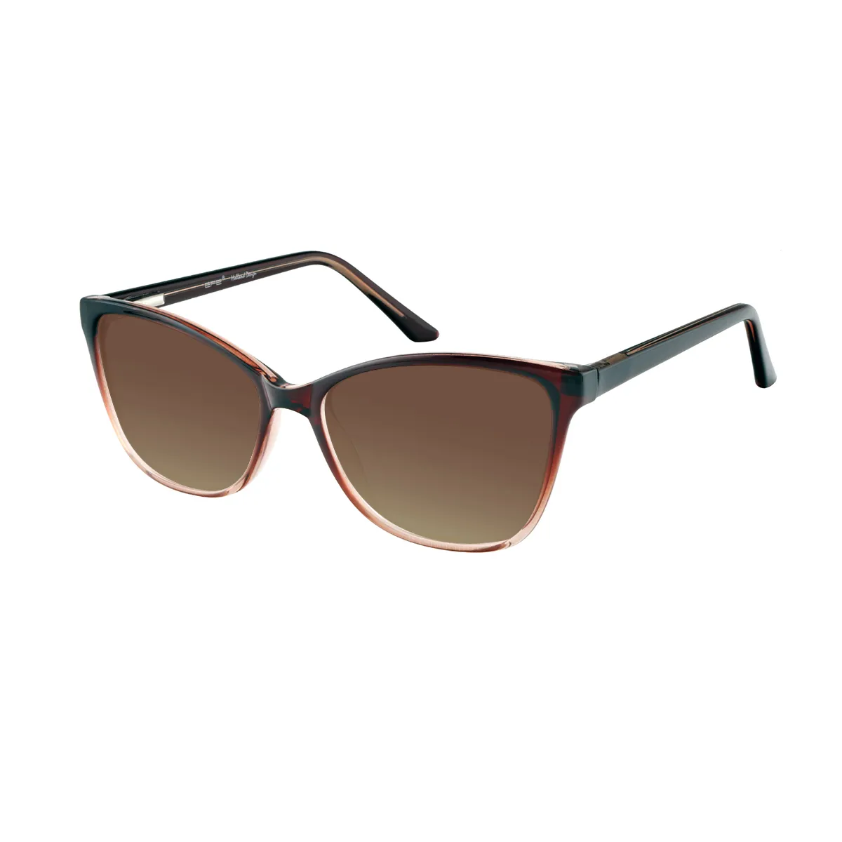 Babette - Cat-eye Brown Sunglasses for Women