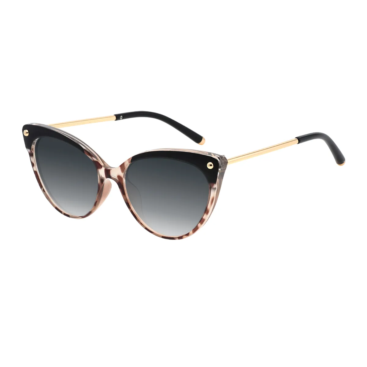 Valerie - Cat-eye Black Sunglasses for Women