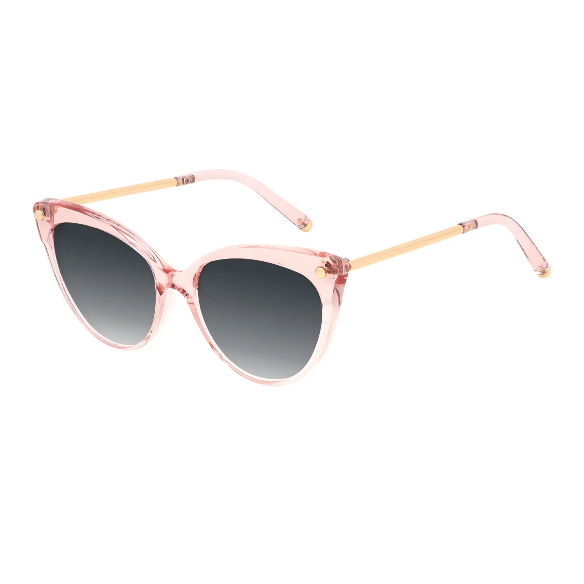 Valerie - Cat-eye Pink Sunglasses for Women
